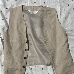 H&M Light Tan boys Vest